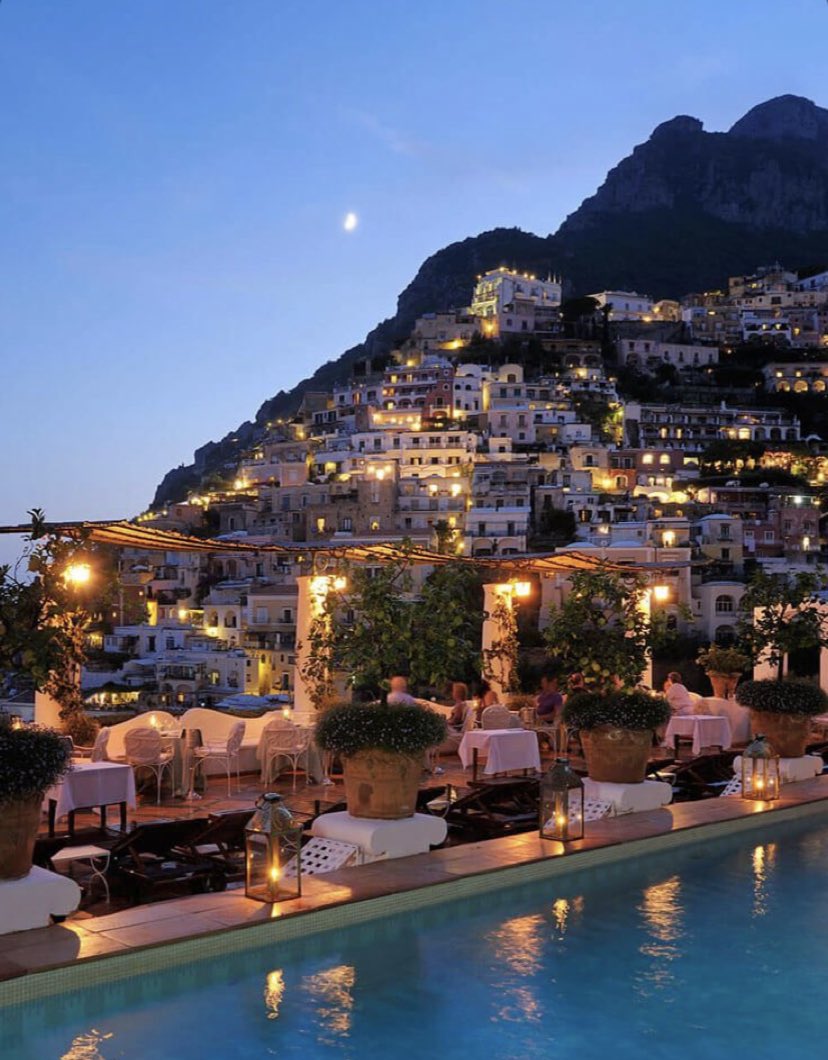 Positano by night
