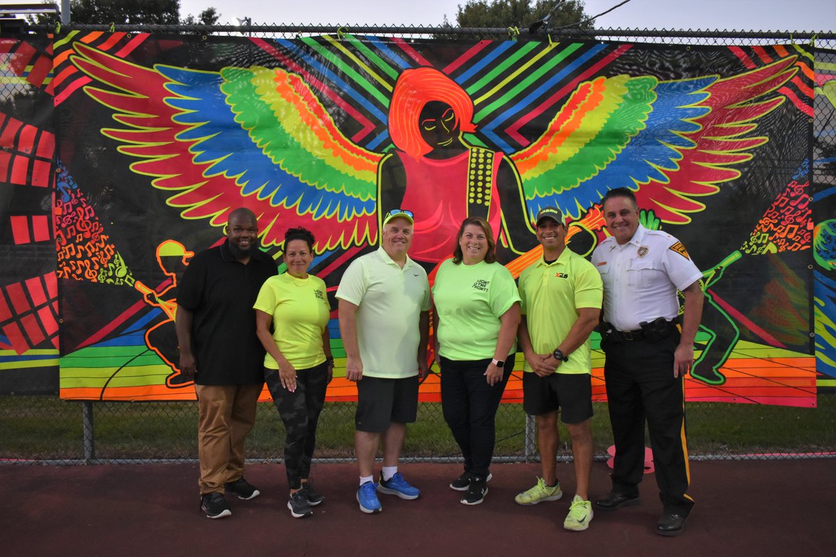 eveshamtwp's tweet photo. 8/21/2022 

Thanks to all who helped Light the Night last night with XGLOsive Tennis at our Memorial Sports Complex! This event furthered the mission of the Evesham Municipal Alliance by providing fun that's free of illegal substances. See more at: https://t.co/K5OO7LOinb https://t.co/MKNvcYDMTP