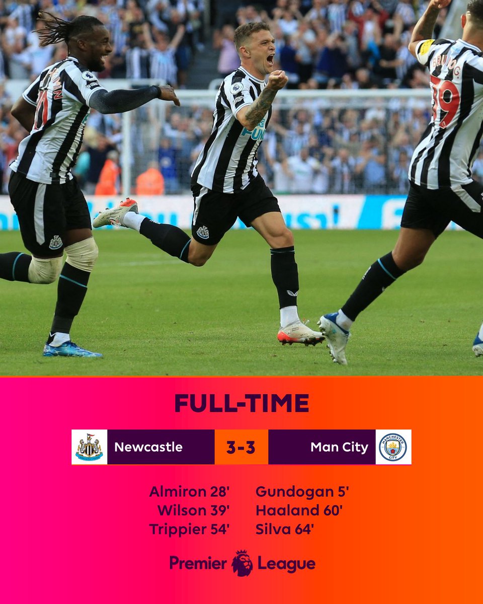 premierleague's tweet image. What a match! 

#NEWMCI | @NUFC | @ManCity