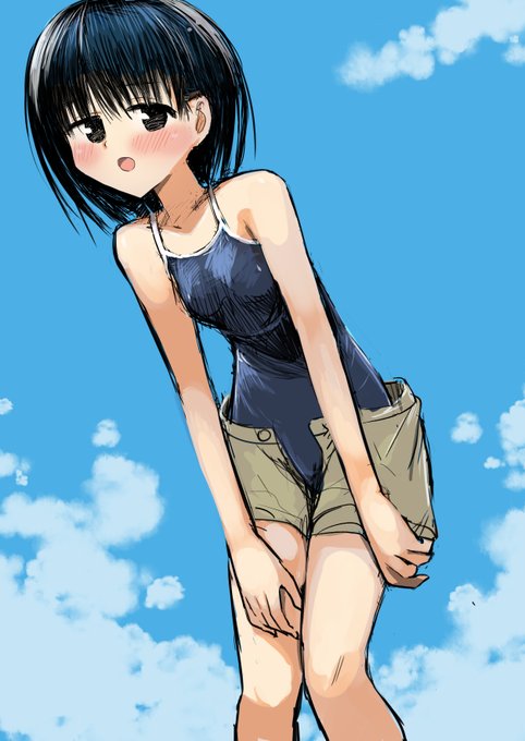 夏っぽい落書き 