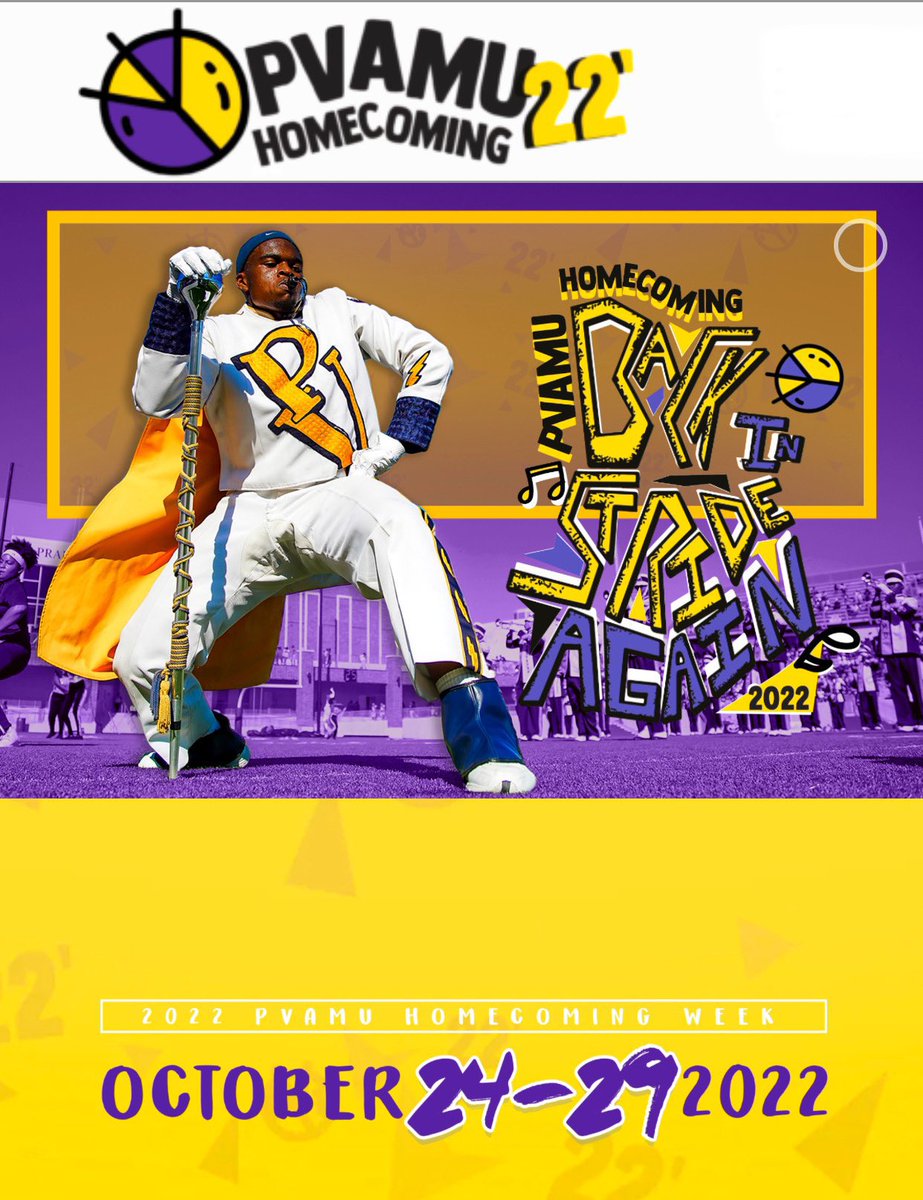 #PVAMU SAVE THE DATE ‼️ #PVHC2K22