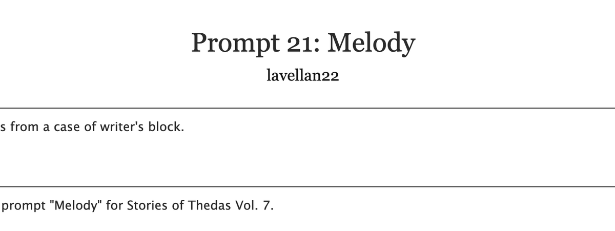 lavellan22's tweet photo. Prompt 21: Melody
Maryden suffers from a case of writer's block

https://t.co/9qYhLlznDq
#StoriesofThedas7 https://t.co/wt5e72BXgH