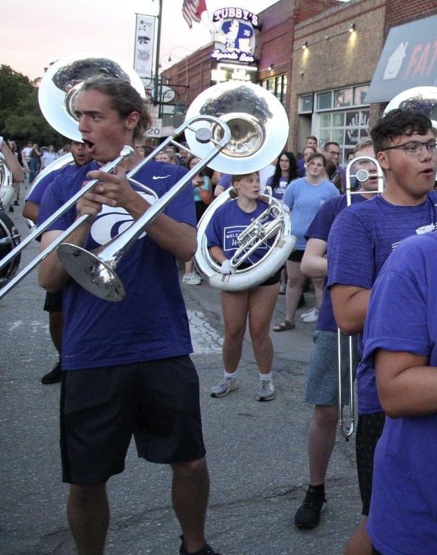 Something tells me my boy has enjoyed his first week as a <a href="/KStatePride/">The Pride of Wildcat Land</a> Wildcat and is fitting right in.