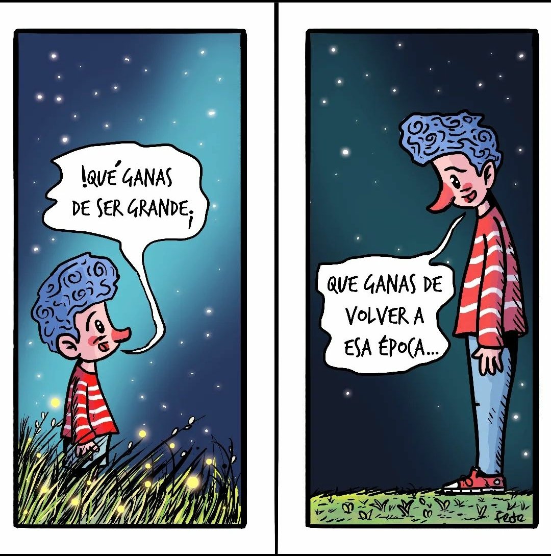 Es una trampa! No crezcan! 🥹