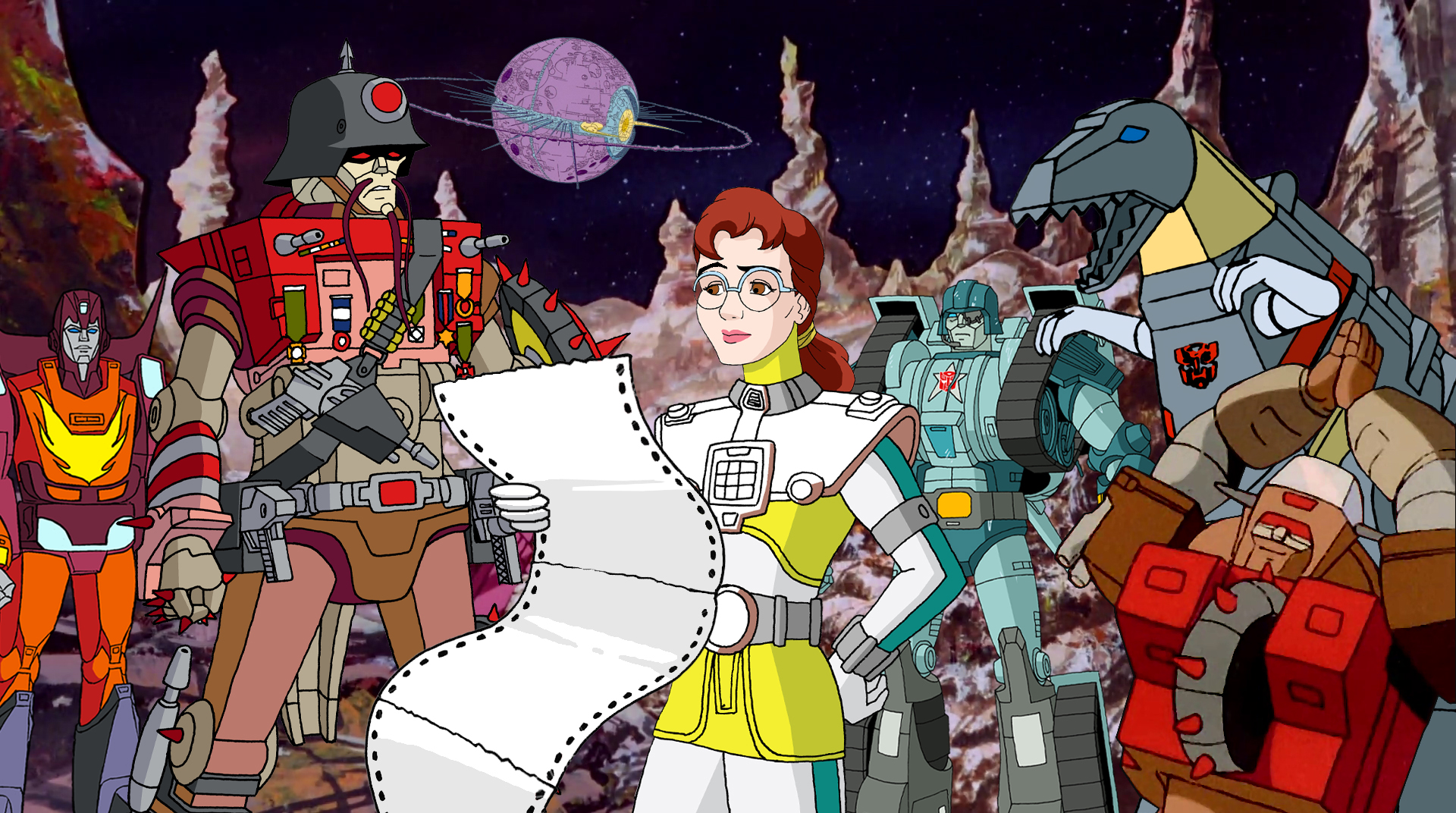 The Original Draft Of Transformers The Movie Freakin' Awesome