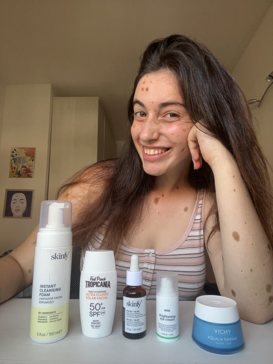atida_mifarma's tweet photo. Si tienes la piel normal o mixta y te cuesta encontrar una rutina como a @albaparejo_
Esta es la rutina básica que ha descubierto con Atida✨👀
¿Has probado alguno de estos productos?
#Atida #madeforyourdailylife #myatida #cosmetica #rutinapielmixta https://t.co/yua5rXksGk