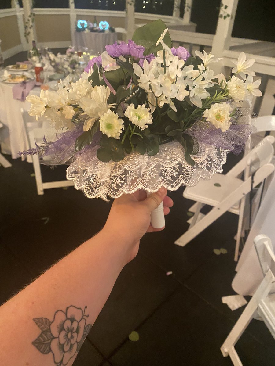 Why were people keep coming up to me and saying I’m next? #wedding #flowertoss #fun