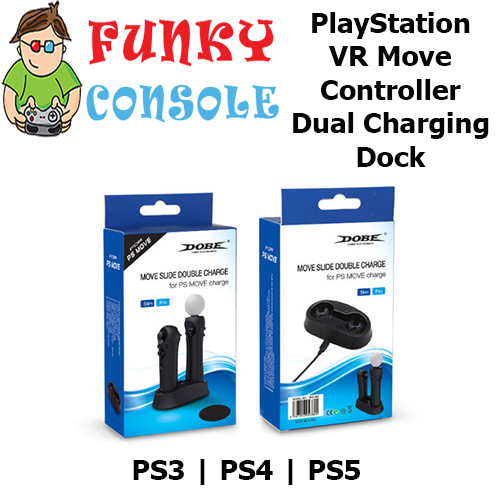FunkyConsole's tweet photo. PlayStation Move Controller Charging Dock
Suitable for the PS5 | PS4 | PS3
Can be Powered Through the USB Port
Brand: DOBE
Model No. TP3-382
Available on our Website https://t.co/RlgPP2PF27
Irish Delivery is 1-3 Working Days
#funkyconsole #movechargingdock #ps5vrcontrollercharger https://t.co/vo0stydwdS