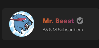 Okimiot's tweet photo. @Oly245 It's a scam...
MR Beast hast 103M Subs, Mr Beast will never help :) https://t.co/krWzDVyThs