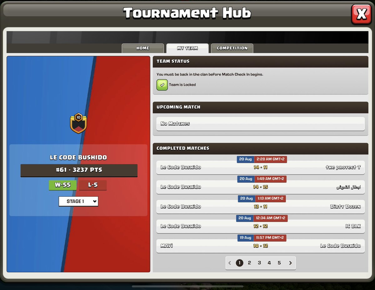 War Gods (@wargodsop) on Twitter photo With some ups and downs in the early hours we played, we managed to finish #61 in the ladder of Stage 1 from <a href="/CoCEsports/">Clash of Clans Esports</a> worlds! This means we’ll continue to Stage 2 and try our best to get to the last 16! #AllezLCB Thanks to the team for pulling this off. 60 wars was crazy 🤯😵💫. With some ups and downs in the early hours we played, we managed to finish #61 in the ladder of Stage 1 from <a href="/CoCEsports/">Clash of Clans Esports</a> worlds! This means we’ll continue to Stage 2 and try our best to get to the last 16! #AllezLCB Thanks to the team for pulling this off. 60 wars was crazy 🤯😵💫.