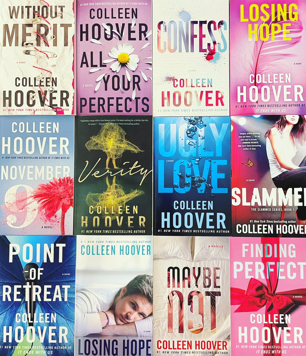 What’s your favorite CoHo book? @colleenhoover #book