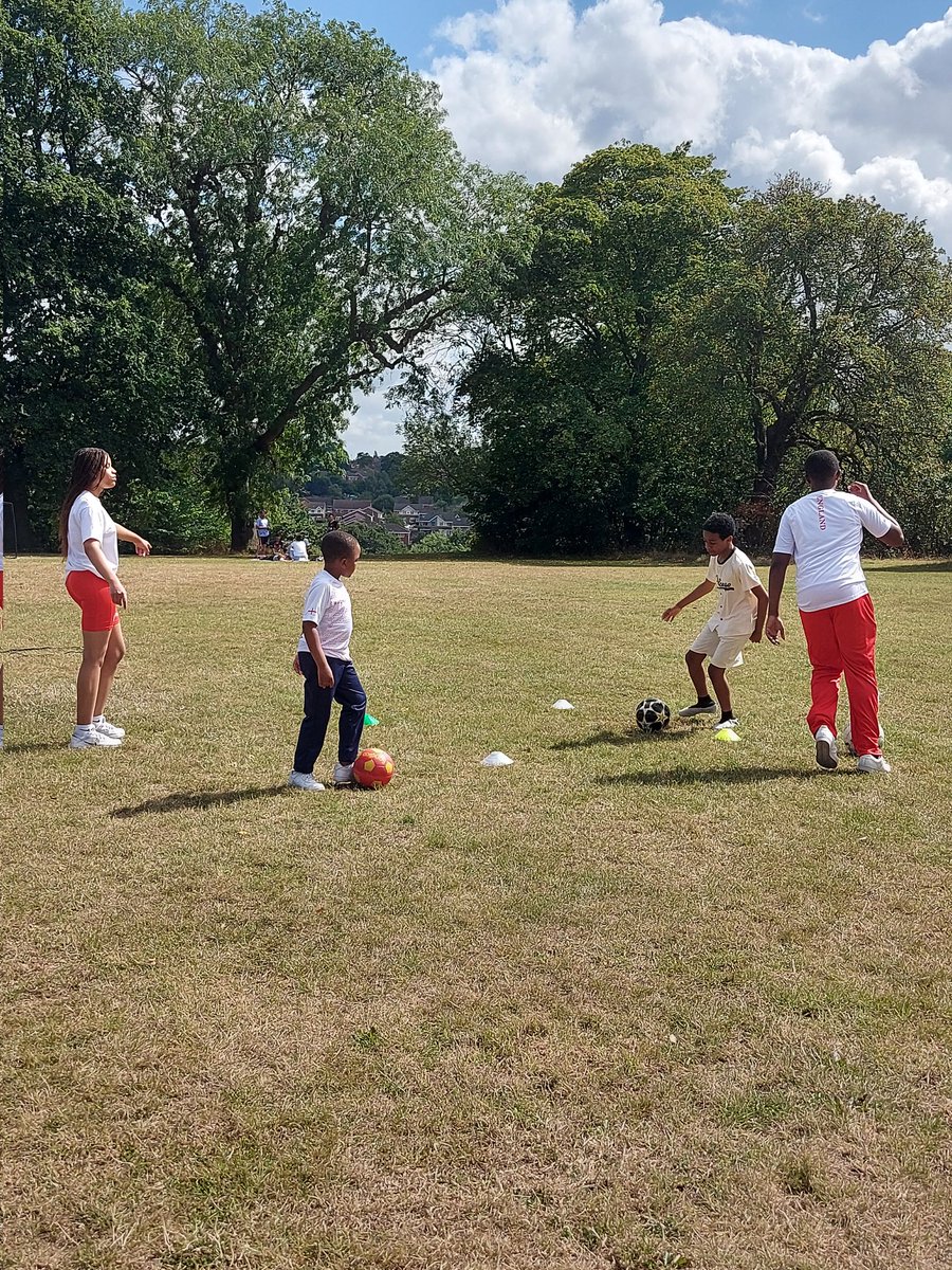 Another fantastic day of sport and  fitness activities with kids enjoying our project 'Get Fit Get Healthy Holidays Camp'. Massive thank you to the #HoECF