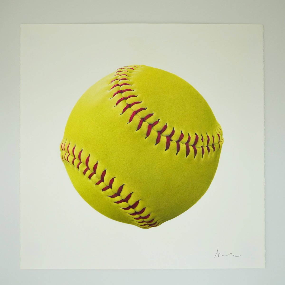 “Practice,” my first piece in colored pencil, is finished! About 120 hours and 1 million layers went into this 22 × 22 inch piece.

#photorealism #hyperrealism #coloredpencildrawing