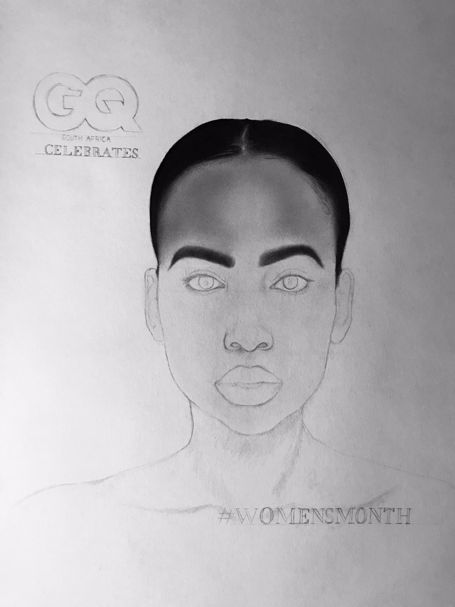 Obakengarts30's tweet photo. Celebrating #WomensMonth  #artistsontwitter  #artwork #sketch #pencil https://t.co/fxff4dE1FJ