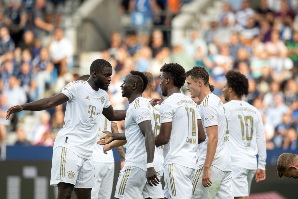 ActuFoot_'s tweet photo. Le Bayern en mode rouleau compresseur.

Les Bavarois ont déjà inscrit 20 buts en quatre matches cette saison. 🥵 https://t.co/R8XEfXPQGN