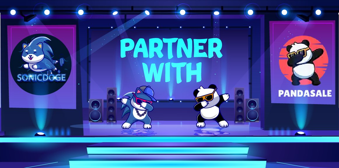 SonicDoge | DogeChain (@sonic_dogechain) on Twitter photo ❤️ We are pleased to announce that Sonic Doge is officially a partner with <a href="/Panda_Ecosystem/">Panda Ecosystem Official</a> . And <a href="/Panda_Ecosystem/">Panda Ecosystem Official</a> will support Sonic Doge throughout with love. Our team want to express our gratitude with Pandasale and best wishes for who believe in Sonic Doge and Pandasale. ⚡️ ❤️ We are pleased to announce that Sonic Doge is officially a partner with <a href="/Panda_Ecosystem/">Panda Ecosystem Official</a> . And <a href="/Panda_Ecosystem/">Panda Ecosystem Official</a> will support Sonic Doge throughout with love. Our team want to express our gratitude with Pandasale and best wishes for who believe in Sonic Doge and Pandasale. ⚡️