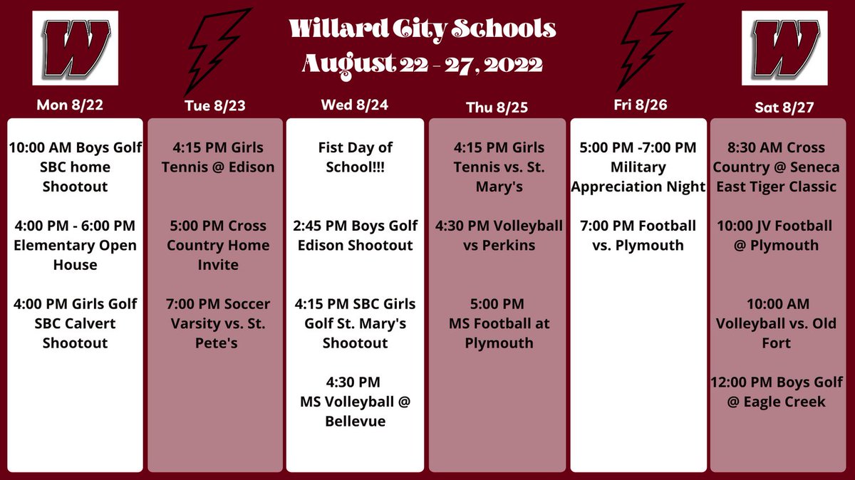 Willard City Schools tweet media