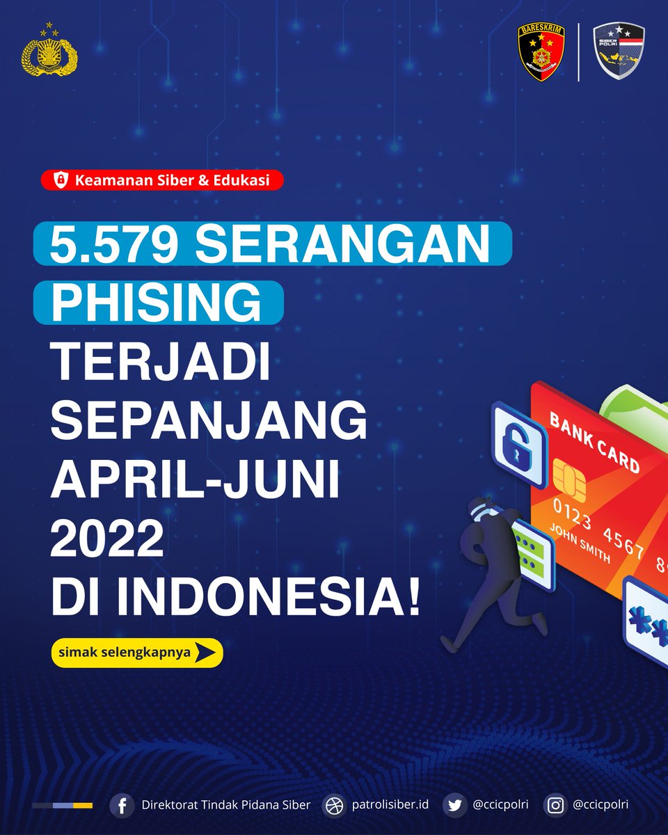 Direktorat Tindak Pidana Siber Bareskrim Polri tweet media