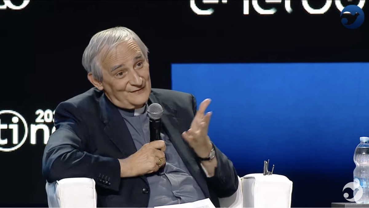 MeetingRimini's tweet photo. "Mi stupiva come don Giussani parlava di Pasolini. Intuiva la sua domanda del desiderio, la sapeva leggere. Se noi abbiamo passione, riconosciamo la passione. Faceva riconoscere la passione, anche nascosta." cardinale #Zuppi #unapassioneperluomo https://t.co/mdfT56l62p