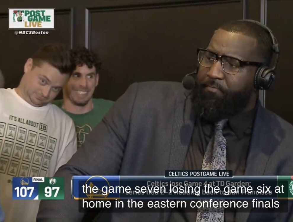 surajyadaaaav's tweet photo. @warriorsworld @doubledworth Also the @celtics fans after Game 4 https://t.co/v7PsFIP4pJ