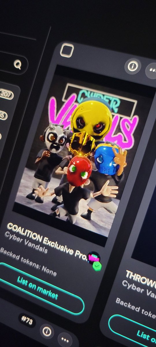 Cyber_Vandals's tweet image. New 1 of 1 up for auction next week on @NFT_VIPs! First look at Cyber Vandals 3.0 Coalition 😁 #NFTCommunity #NFTartists #WAXP