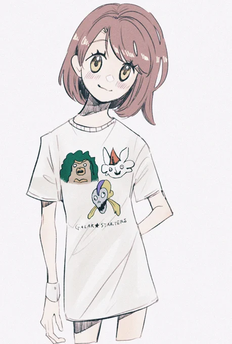 と画伯御三家Tシャツを作ってしまった親バカトレーナー  