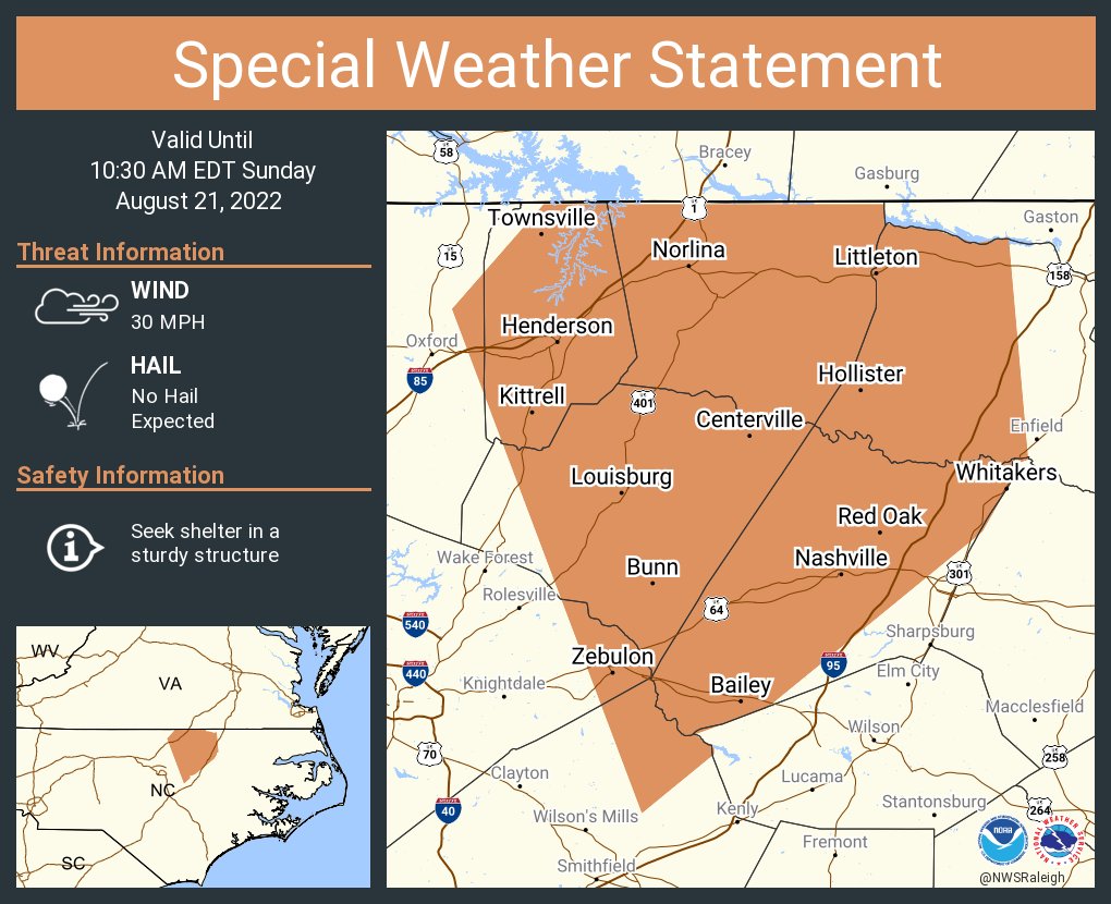 NWS Raleigh tweet media