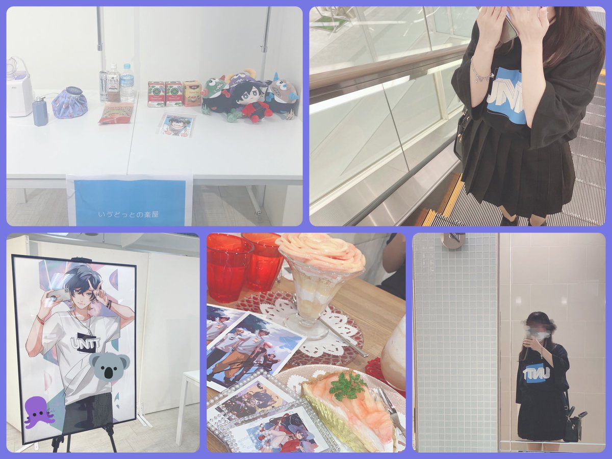 meyf_763_'s tweet photo. 2022.08.21
UNTT即売会in大阪
どこまでもいゔさんがかわいくてかっこよかった"(∩>ω<∩)"
名札見せた時分かるよ~って言ってくれたの一生忘れません😭😭
#いゔどっと #UNTT https://t.co/4GQsQAhldN