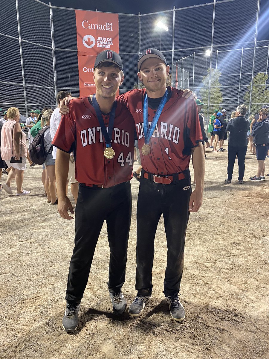 Congratulations to Mac Mulvey &amp; Austin Eadie 🥇<a href="/2022CanadaGames/">Niagara 2022 Canada Summer Games</a> #teamO