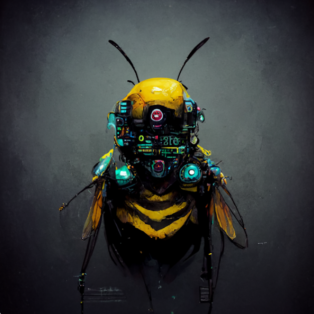 AllexNFT's tweet photo. Buttercup CyberpunkBee https://t.co/jW6KkfDAeO via @opensea https://t.co/ZOxcpn0hFz