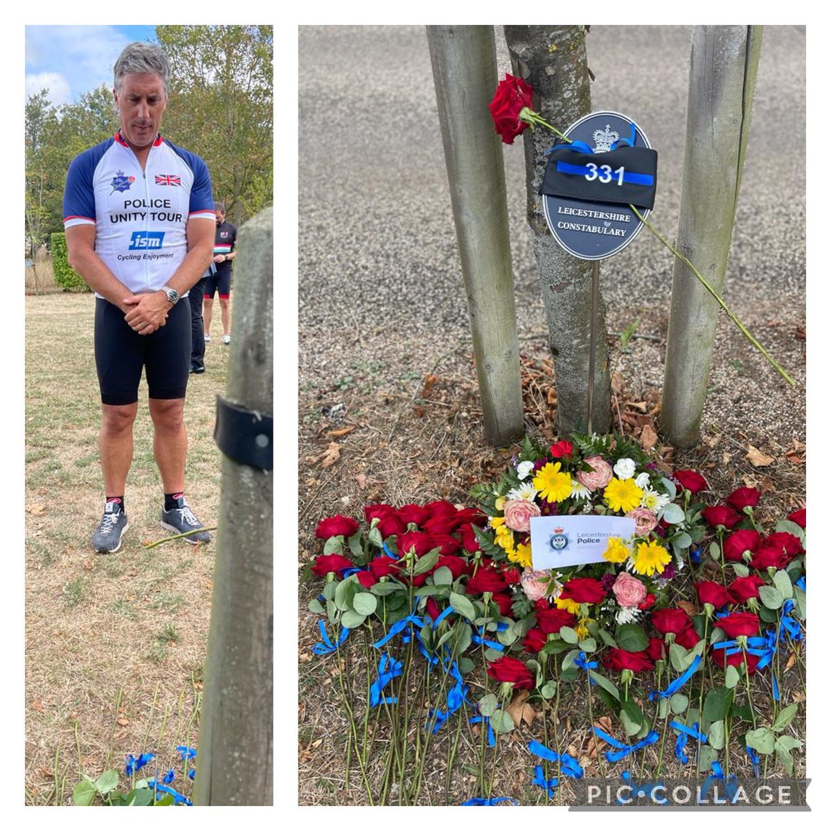 <a href="/leicspolice/">Leicestershire Police</a> tree within <a href="/Nat_Mem_Arb/">National Memorial Arboretum</a> <a href="/PolUnityTourIX/">UKPUT East Midlands Chapter</a>