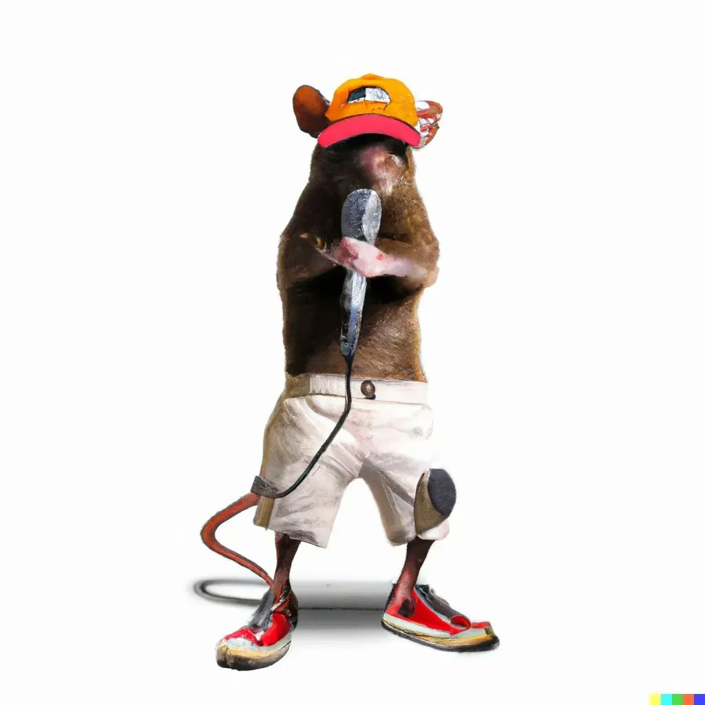 Animales del rap hecho con Dall-e  2