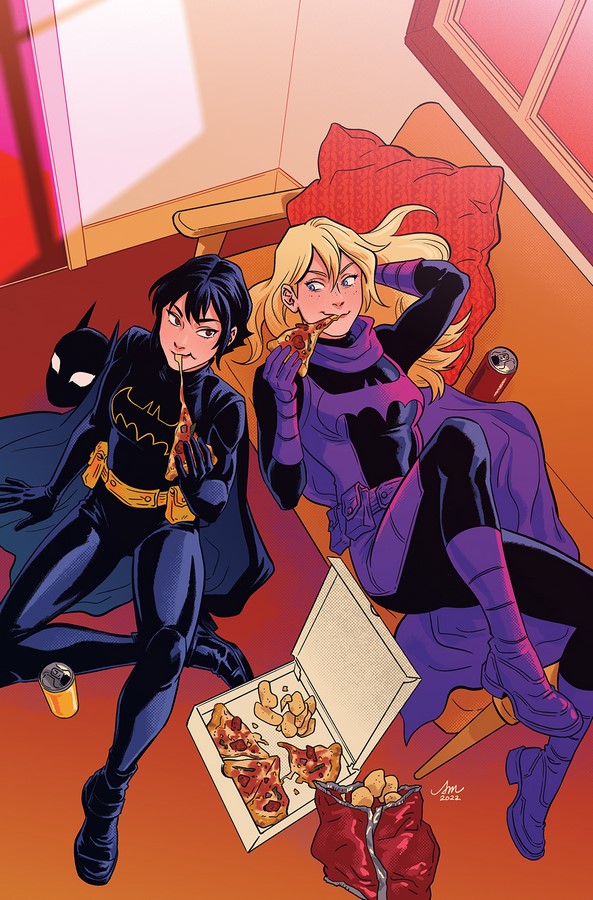 Batgirls #12 variant cover by Audrey Mok