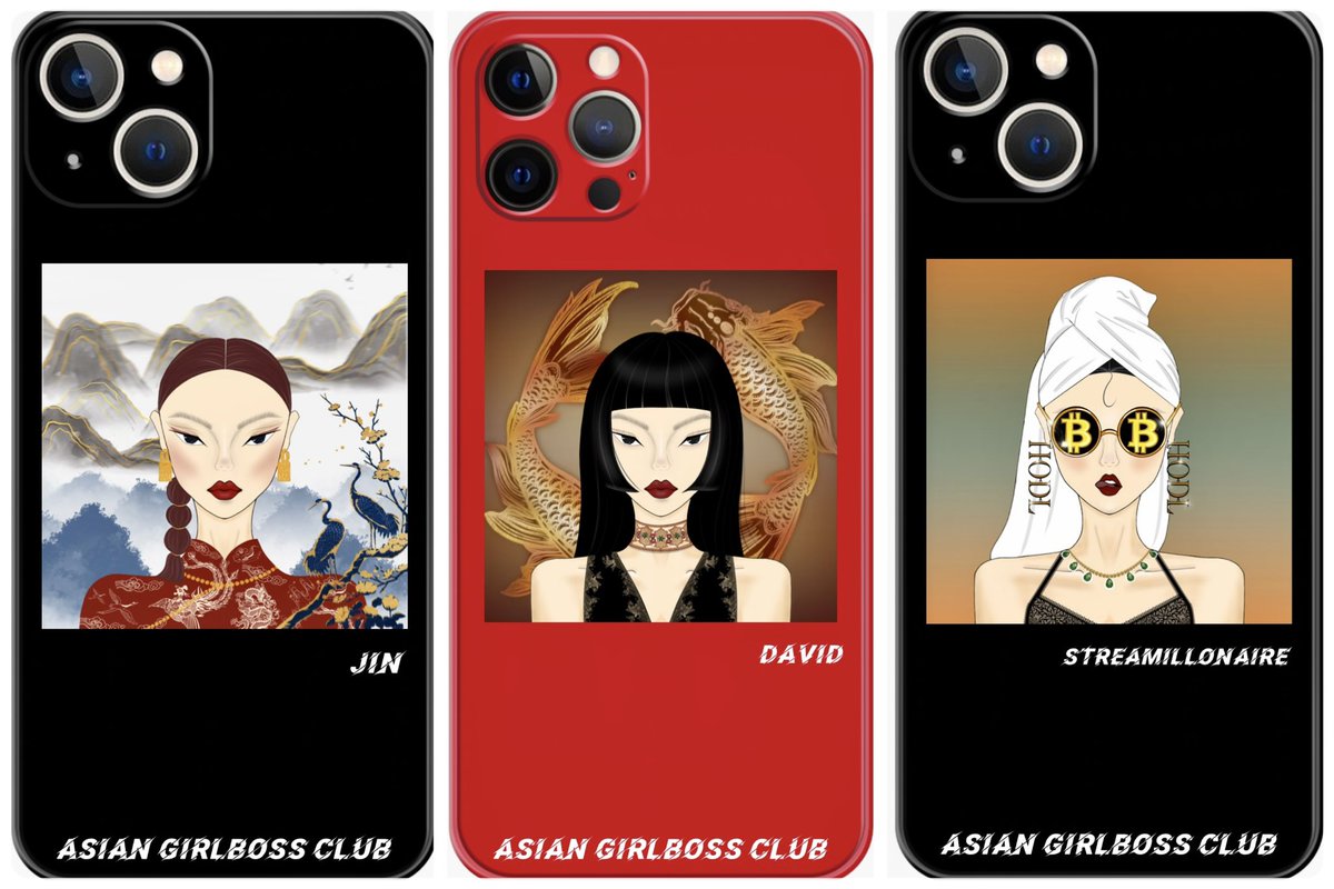 NFT verified phone cases🔜😍
Each #NFT comes with a FREE phone case📱🔥
Free shipping worldwide unless you live in Mars 🪐
⚡️6 colours available 
⚡️Customise it with your name

We’re on <a href="/opensea/">OpenSea</a> 👇🏻👇🏻👇🏻
🔗 opensea.io/collection/asi…🔗

#NFTs #NFTCommunity #WomenInNFTs #Web3 #WAGMI
