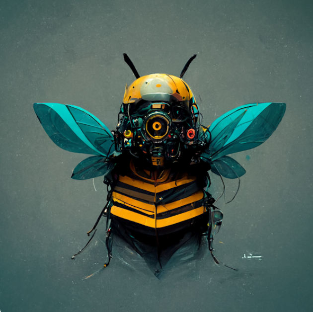 AllexNFT's tweet photo. Bella CyberpunkBee https://t.co/oPv8Th1tgH via @opensea https://t.co/OUwzuf1yOe