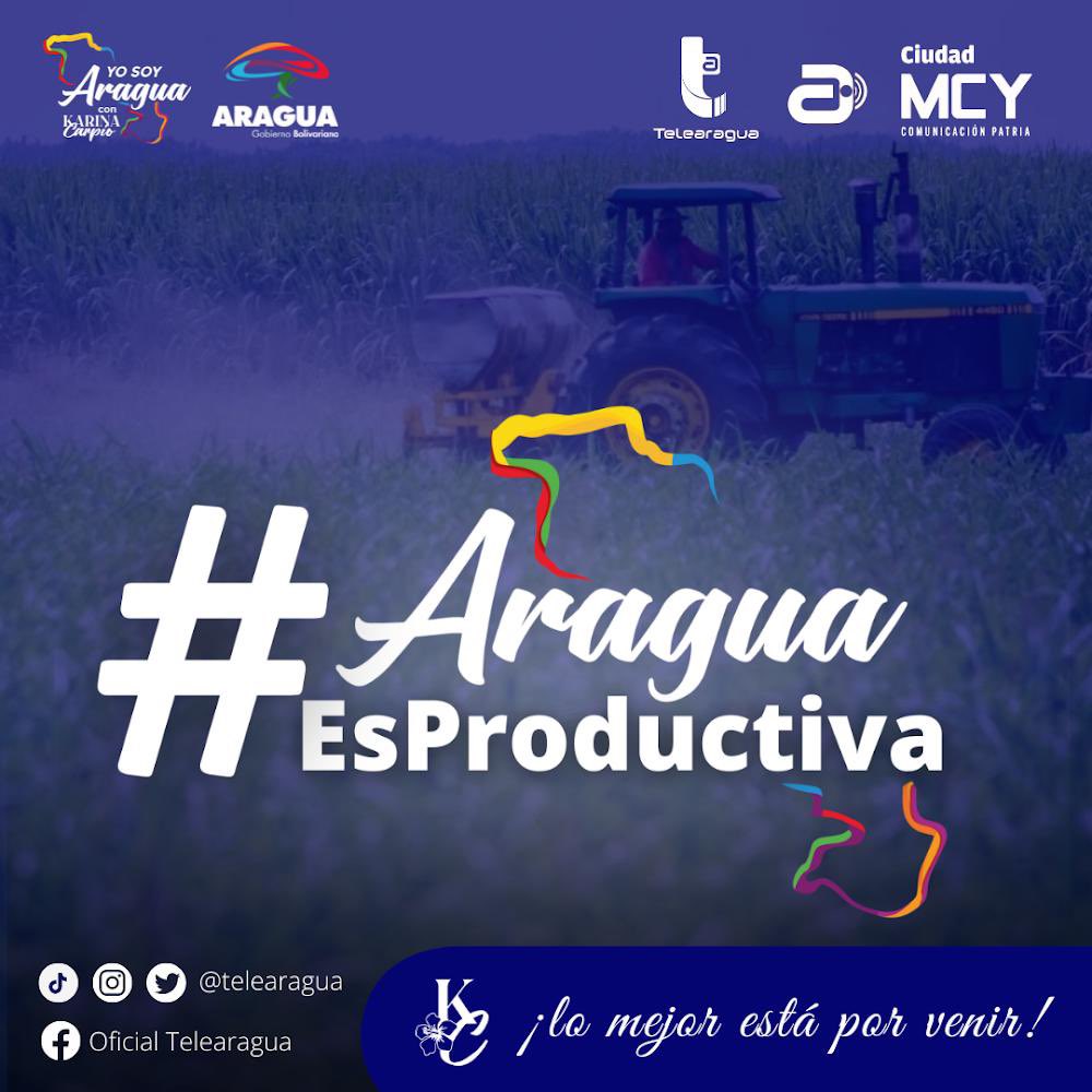 viasdearaguas's tweet photo. Hoy a las 11:00 AM imperdible el programa de nuestra Gobernadora @Soykarinacarpio #YoSoyAragua a través de @Telearagua @99Punto5 
#AraguaEsProductiva https://t.co/flCSkPbS5K