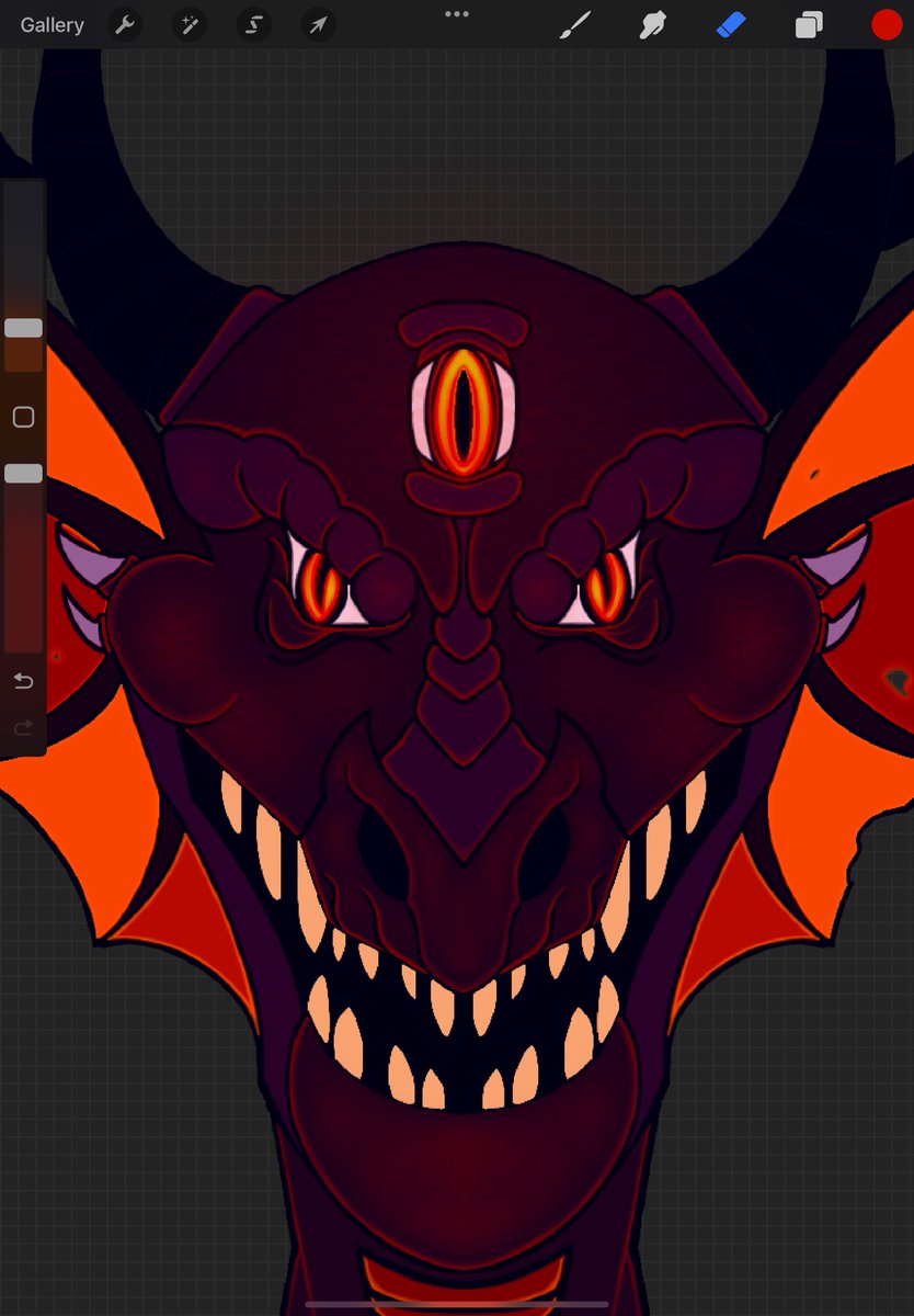 Aloha GM 😁❤️Update on our dragon for DOF. Twitter compresses it a lot so if you want to see the best quality version pls pop in our discord under Dungeons Of Fantom tab. Hope y’all have a good day🤙❤️