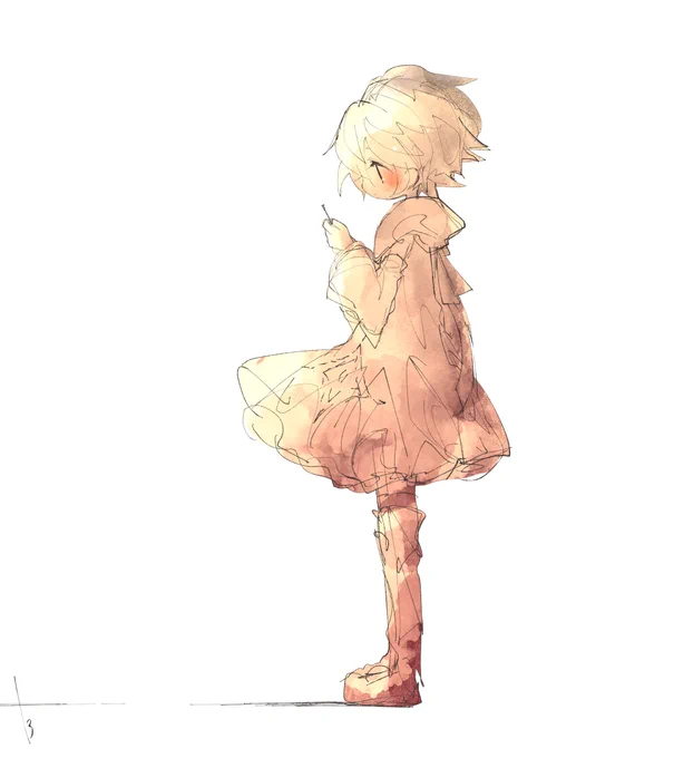 #v_flowerちょっと昔の絵 お気に入りです 