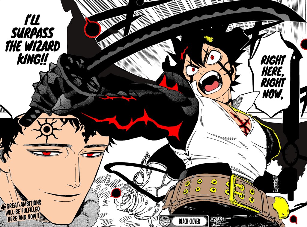 Asta dan Lucius di Black Clover