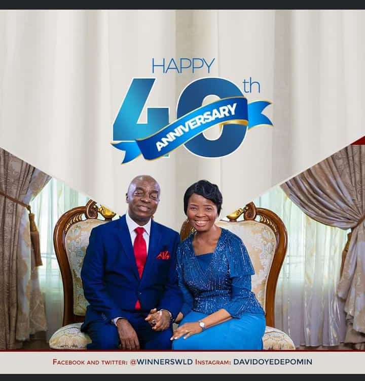 SomaBabe1's tweet photo. Happy Anniversary Papa and Mama Oyedepo
💙💙💙🥰🥰💃💃💃 https://t.co/3e5LyGXFYX
