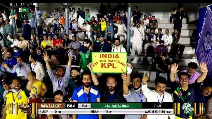 lmrankhanISP1's tweet photo. Dear India are you Watching #KPL 😂 https://t.co/XKJ3Hrgzpc