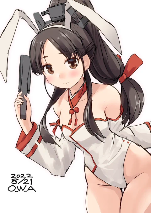 バニ～っしん#艦これ版深夜の真剣お絵描き60分一本勝負#艦これ版真剣お絵描き60分一本勝負_20220821 