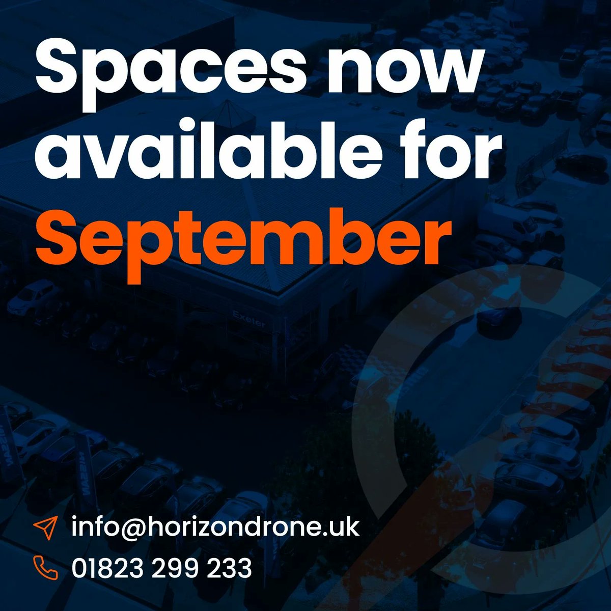 Space available for next month!

Feel free to give us a call, drop us an email or DM us via our social platforms to discuss your project.

buff.ly/3JCU23e