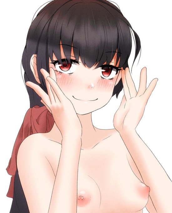 キャストオフ差分。メガネが無いと謎のポーズになっちゃう。 