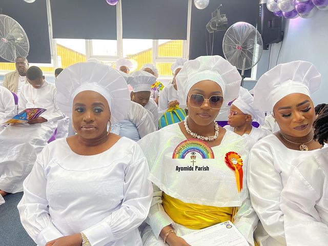 celeheritage's tweet photo. SOUND OF REJOICING AT  Ayomide Parish ADULT HARVEST 
#ccc #celestialchurchofchrist #celestialchurchofchristworldwide #cccchoir #cccharvest #celestialchurchofchristharvest #cccuk #worship #praiseandworship #explore #explorepage #ayomidemedia https://t.co/TNxeF61ZGu