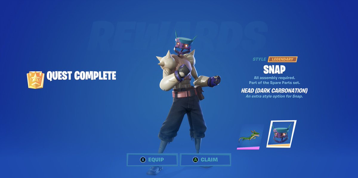 ComicBookGrey's tweet photo. New Snap Head and Arms (Expected More Pieces π€) https://t.co/ZngTkY6kkN #TwitchAffliate #epic #fortnite #fortnitecosmetics #battlepass #ch3s3 #streamerssupportstreamers #snap #stream #battlepass #vibin #weeklyquest #snapquest #catfishdontpur #headpeice #arms #toy #legendary https://t.co/ZMmP5a8ObW
