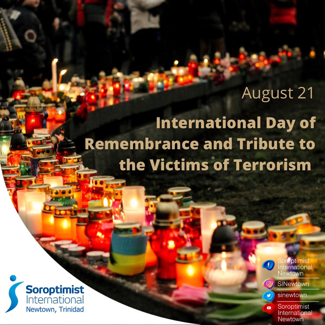 SINewtown's tweet photo. Today we stand with all the victims of Terrorism ❤️ #uniteforvictimsofterrorism #victimsofterrorism https://t.co/xRLrGkunle