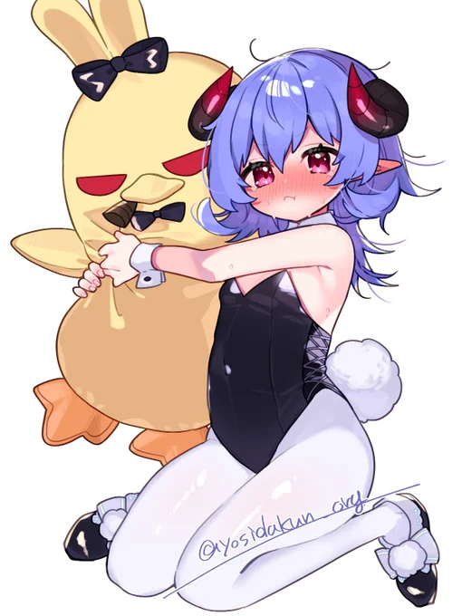 #バニーの日ファちゃんとマリーにきせた 