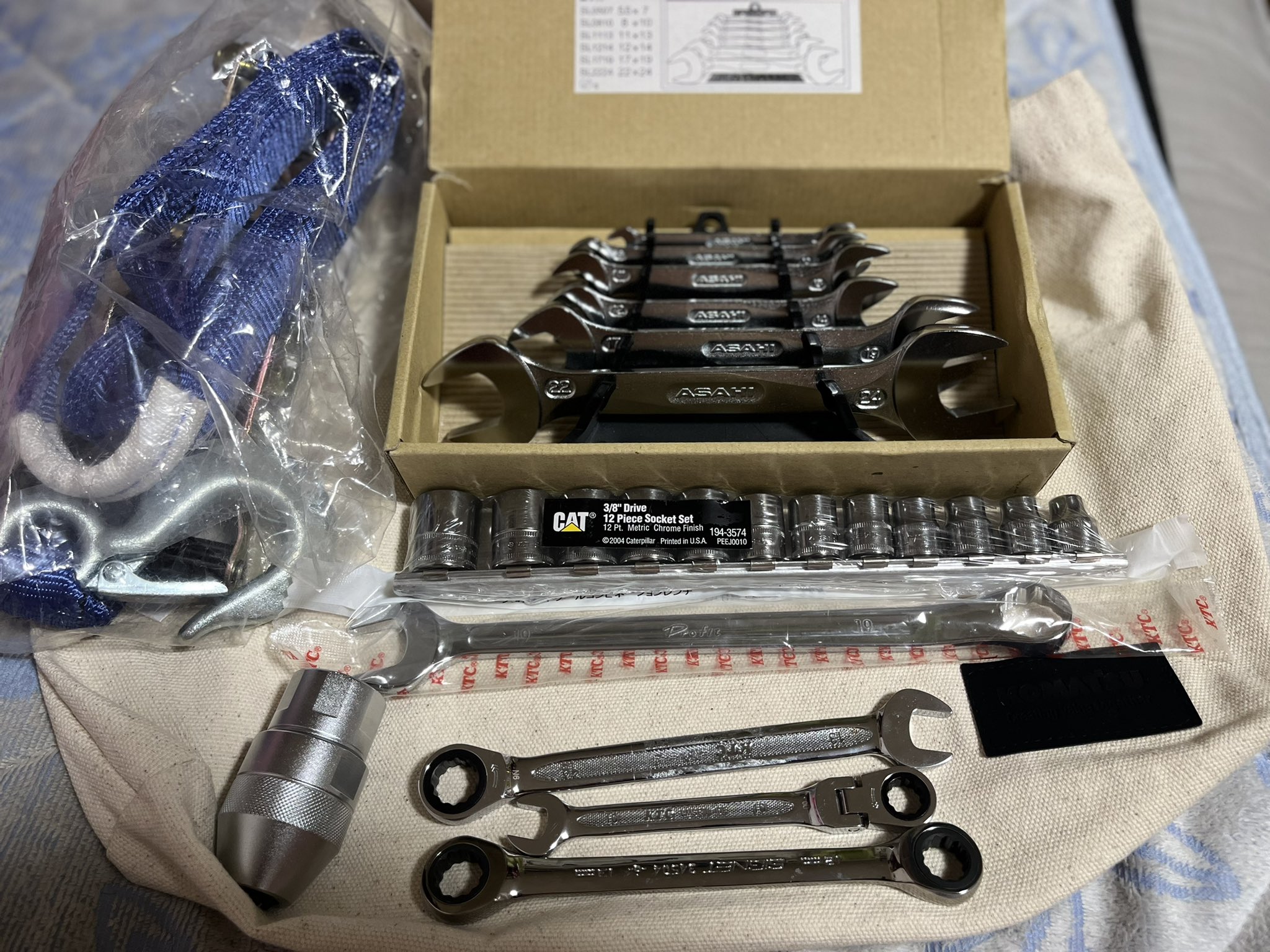 CAT キャタピラー スナップオン ラチェット 工具 3点セット