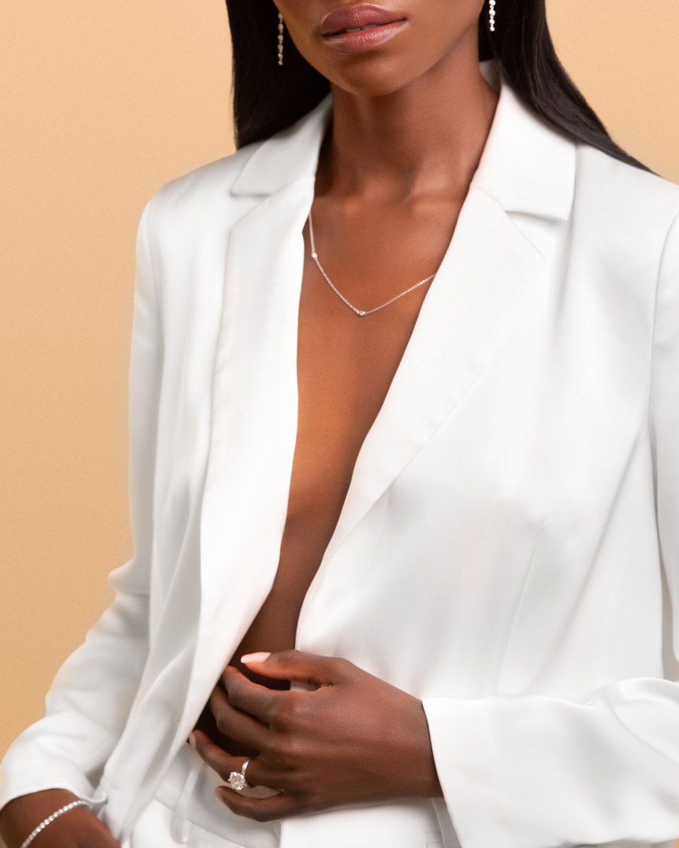 Giving confident, boss energy in Lab-Grown Diamond jewelry. ✨⁠
⁠
Explore our Lab-Grown Diamond jewelry, bit.ly/2yUSfDw
Featuring: Graduated Bezel Drop Earrings, Diamond by the Yard Necklace, Traditional Engagement Ring, Lab-Grown Diamond Tennis Bracelet⁠